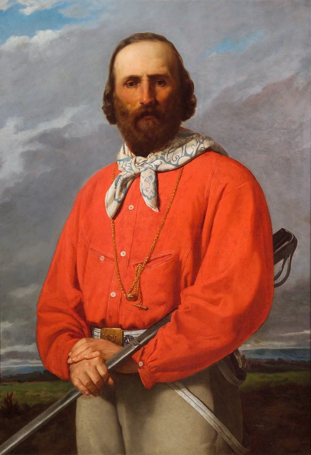 194-Ritratto di Giuseppe Garibaldi-Pinacoteca Comunale Silvestro Lega, Modigliana (Forlì-Cesena) 